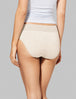 Women's Cool Cotton Brief, Lace Waist::Oatmeal Heather Lace Waist