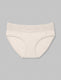 Women's Cool Cotton Brief, Lace Waist::Oatmeal Heather Lace Waist::Swatch