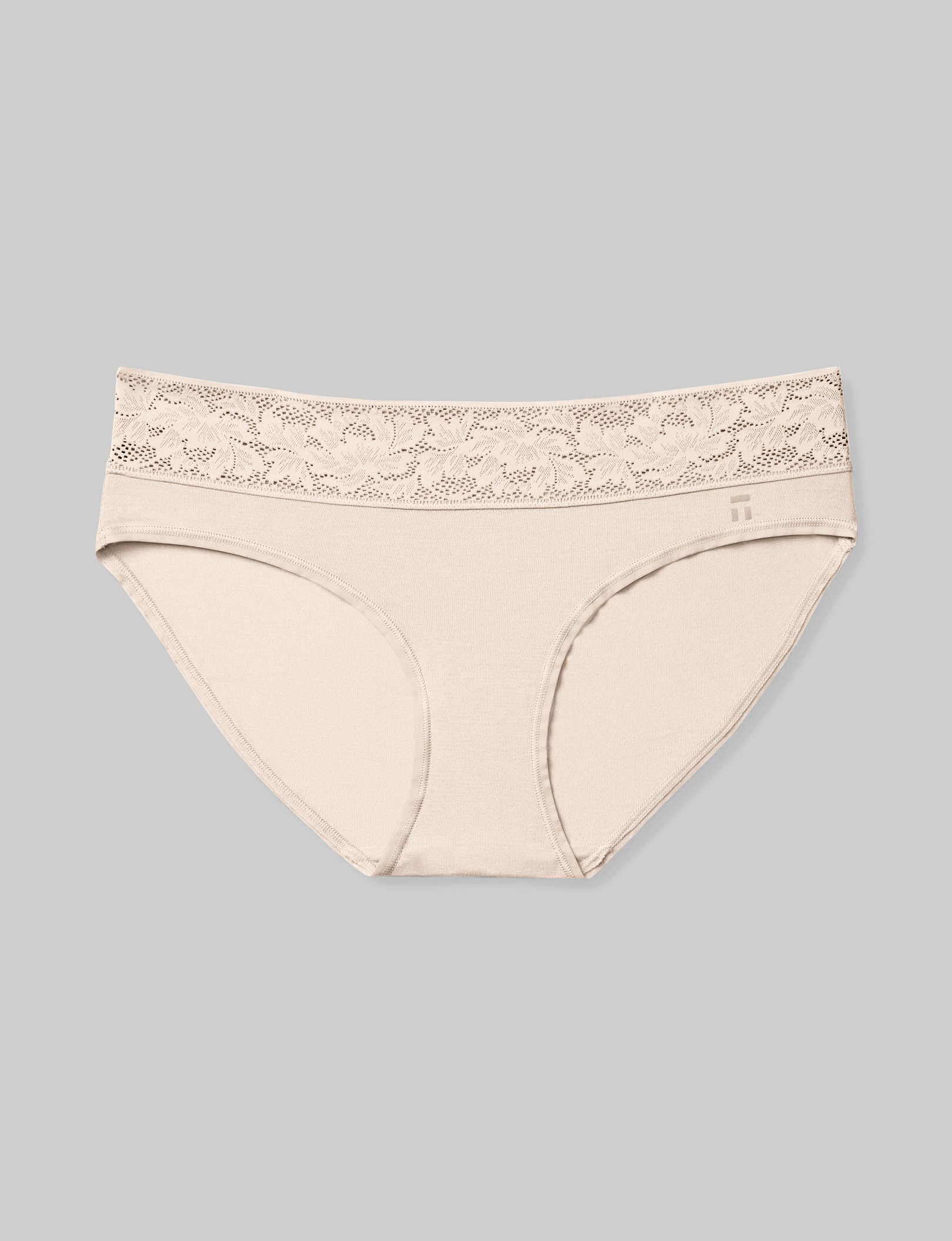 Women's Second Skin Brief, Lace Waist