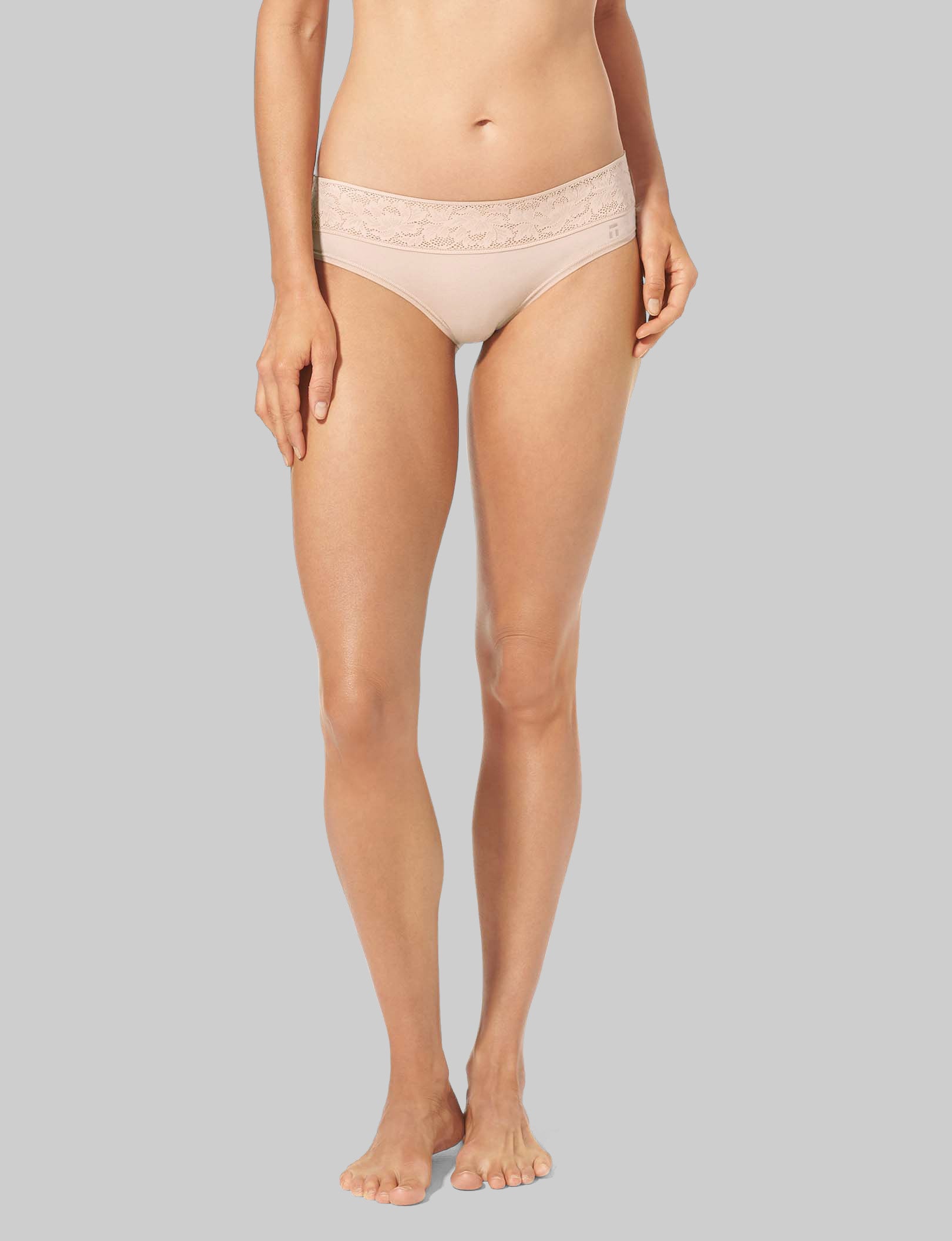 Women's Second Skin Cheeky, Lace Waist