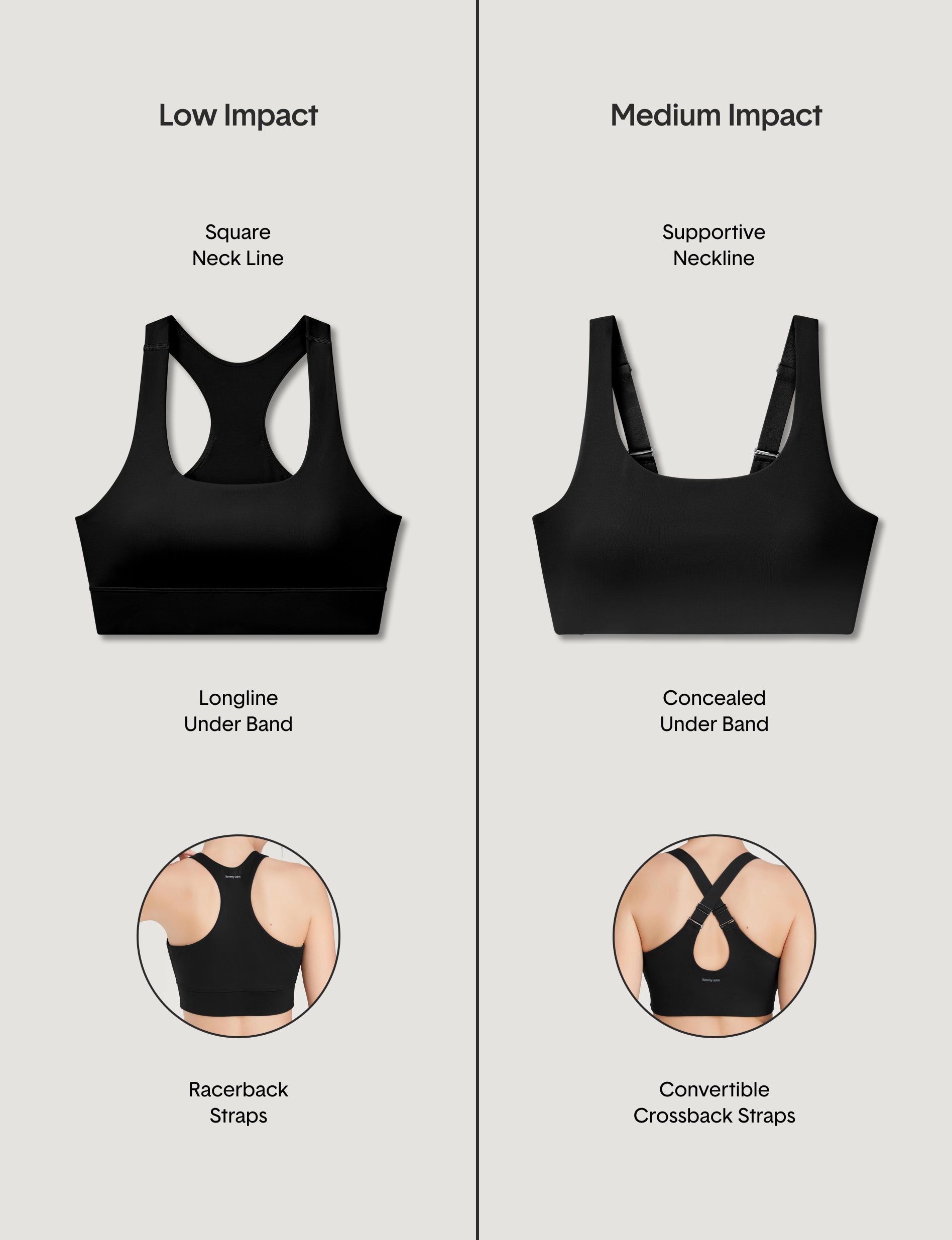 Medium Impact Adjustable Sports Bra