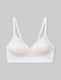 Second Skin Comfort Lace Bralette::Coconut Milk/Maple Sugar Lace::Swatch