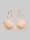 Comfort Smoothing Lightly Lined Wireless Bra::Rugby Tan::Swatch