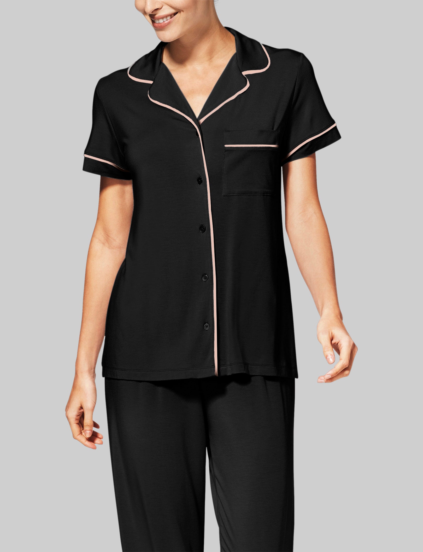 Women's Pajama Short Sleeve Top