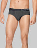 Cool Cotton Brief::Charcoal Heather