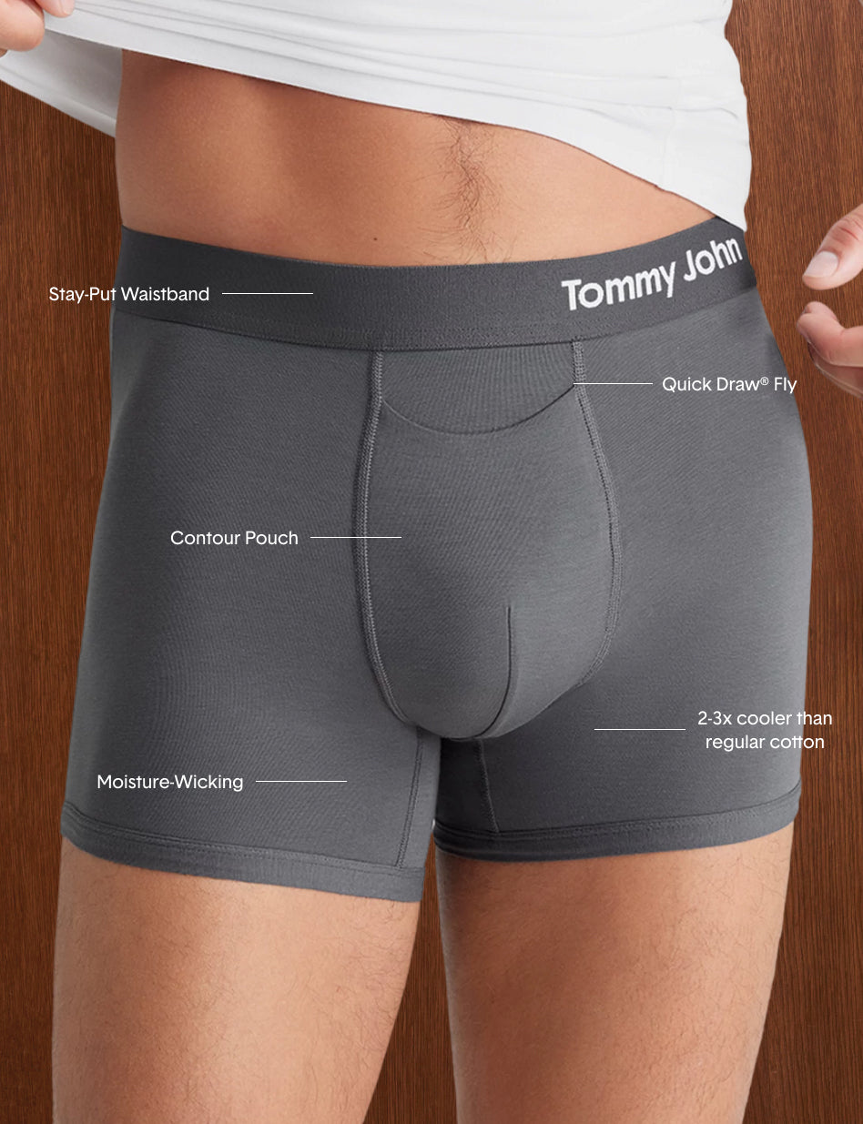 Cool Cotton Trunk 4" (3-Pack)
