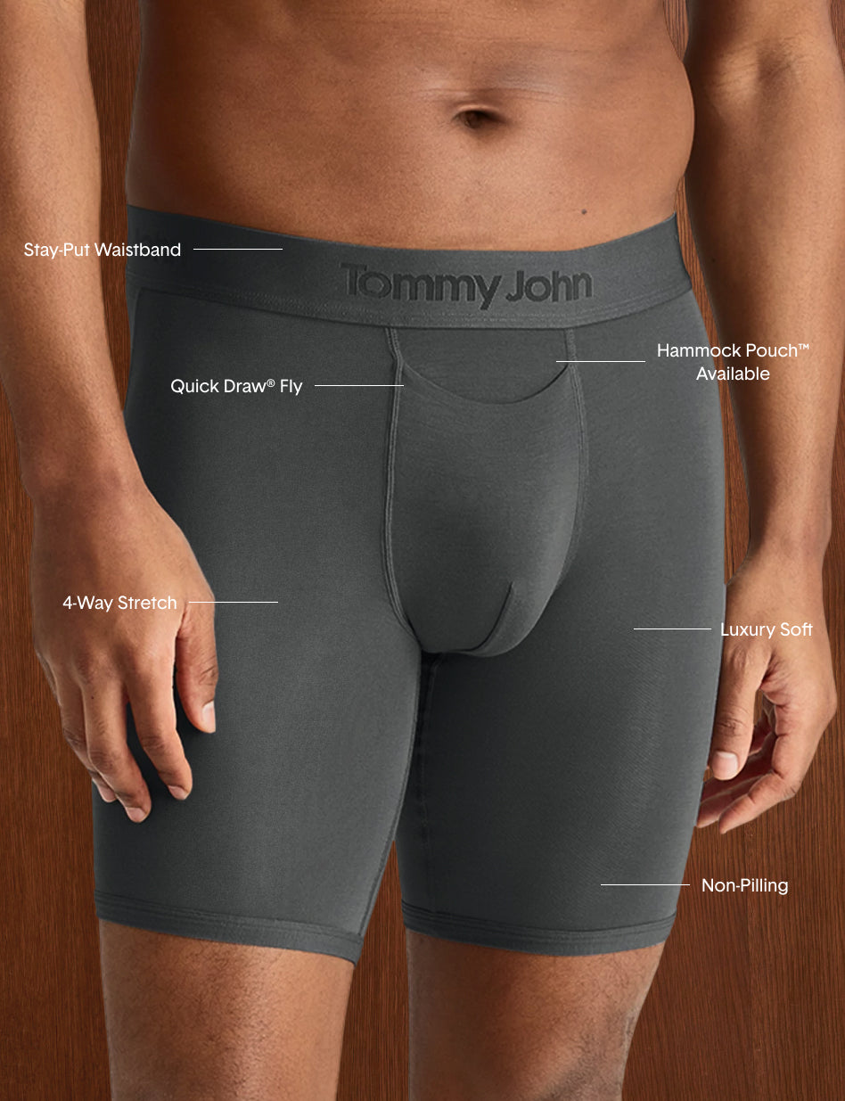 Second Skin Boxer Brief 8"