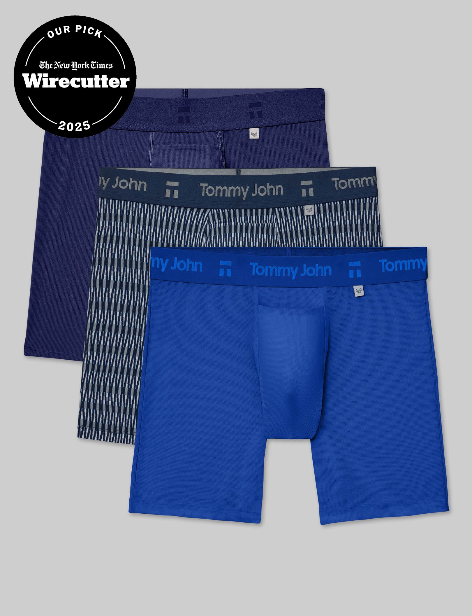 Air Mid-Length Boxer Brief 6" (3-Pack)
