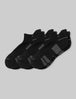 Performance Ankle Sock (3-Pack)::Black