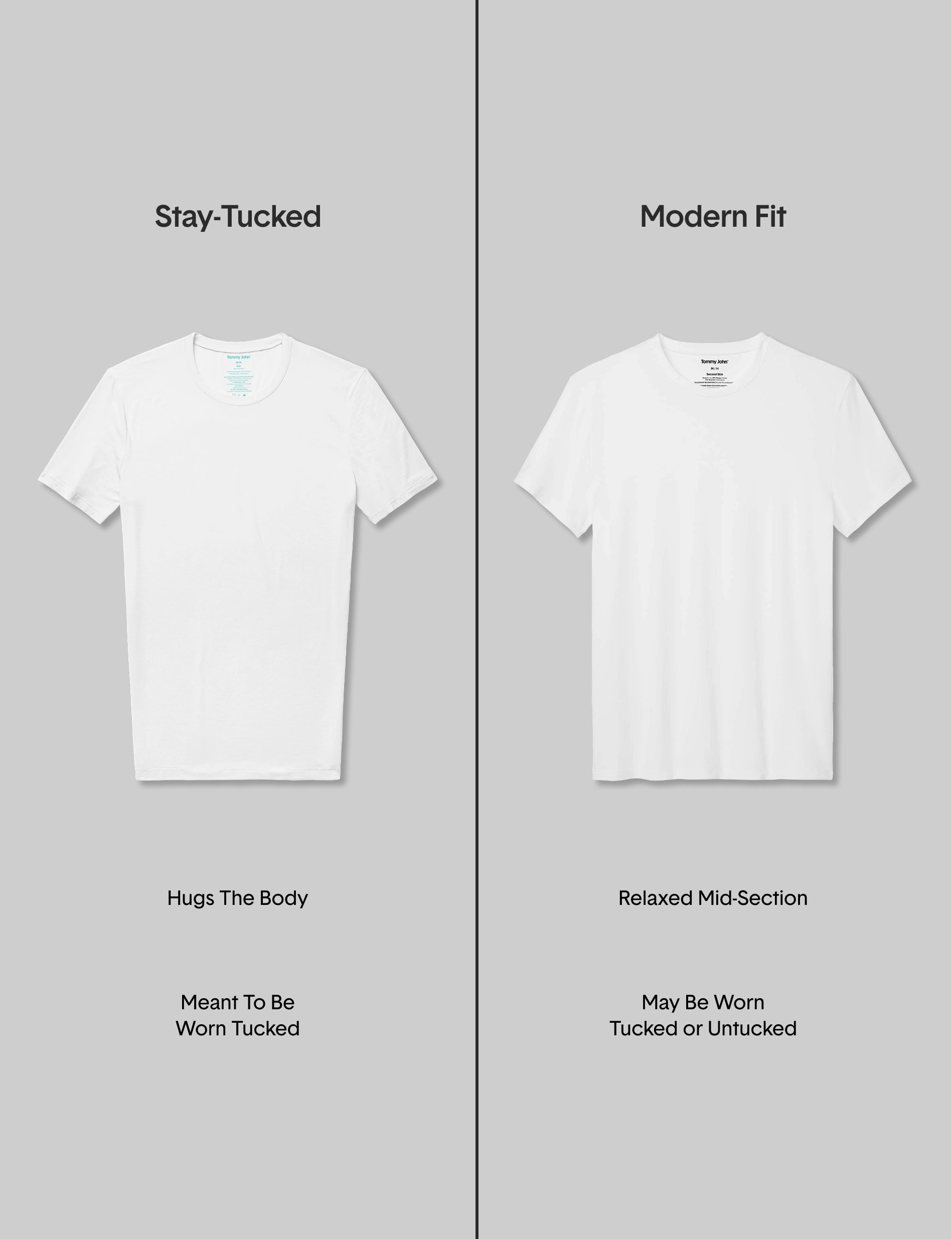 Cool Cotton High V-Neck Stay-Tucked Undershirt (3-Pack)