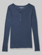 Women's Lounge Henley::Dress Blues Heather::Swatch