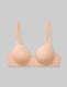 Cool Cotton Lightly Lined Wireless Bra::Maple Sugar::Swatch::Swatch