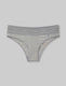 Women's Cool Cotton Cheeky, Lace Waist::Heather Grey Lace Waist::Swatch