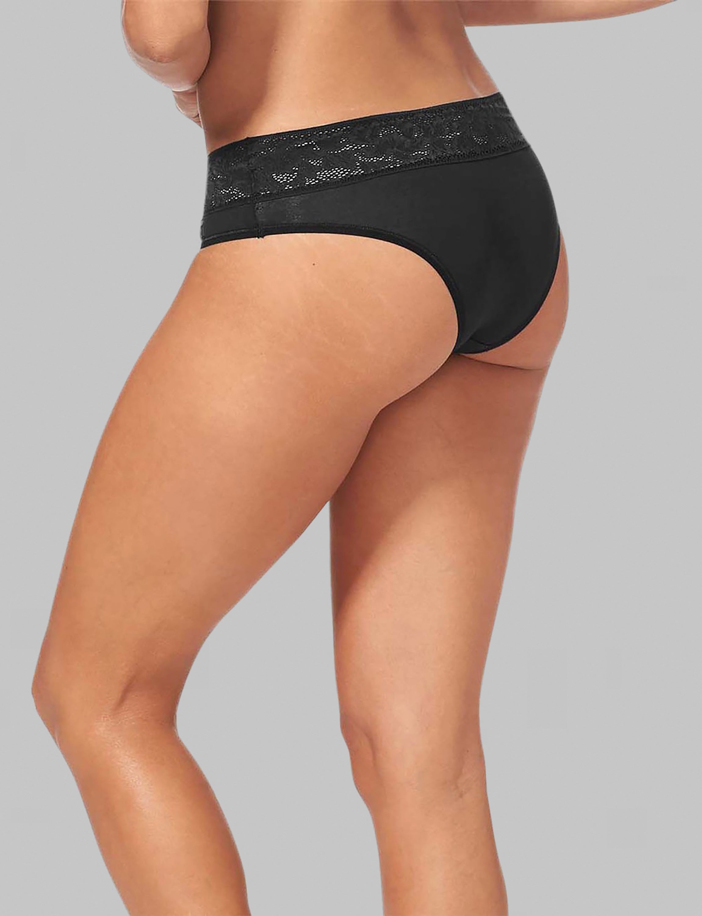 Women's Second Skin Cheeky, Lace Waist
