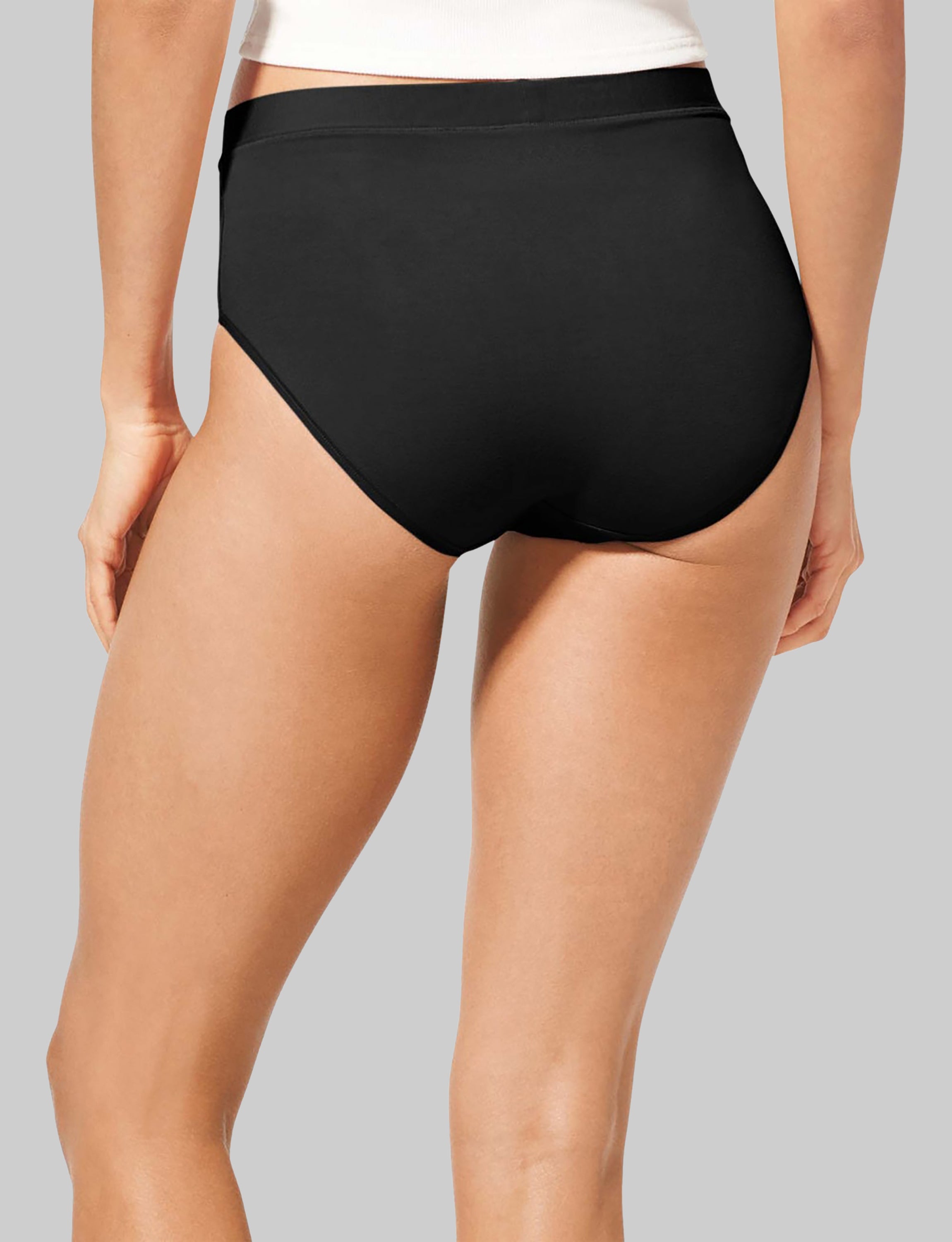 Women's Second Skin High Rise Brief (6-Pack)