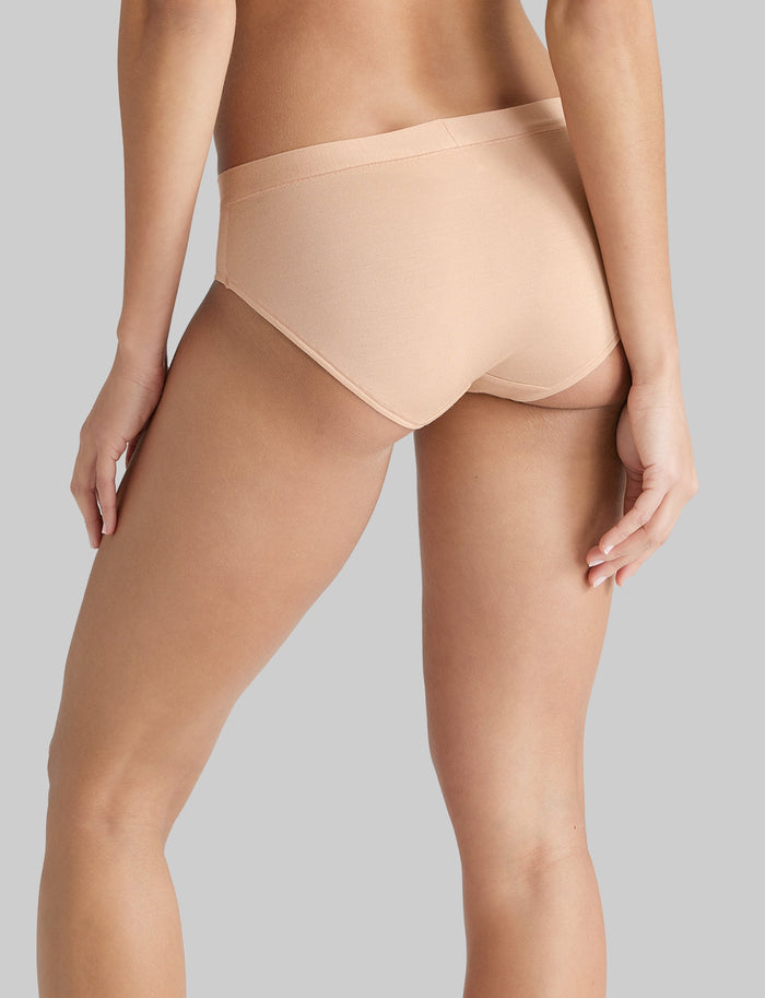 Women’s Second Skin Brief::Maple Sugar
