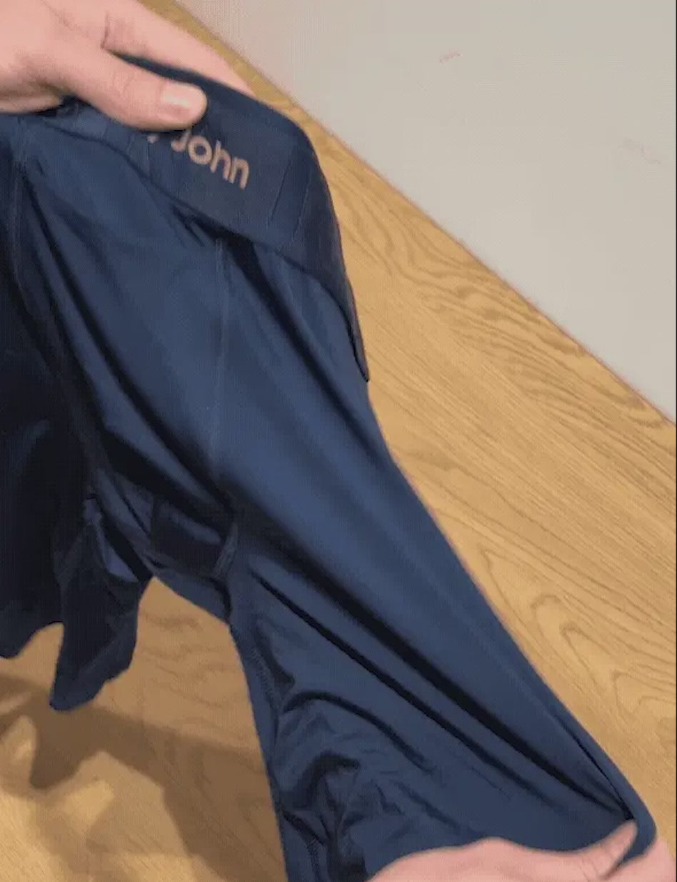 Customized Flex Boxer Brief 8"::Colony Blue