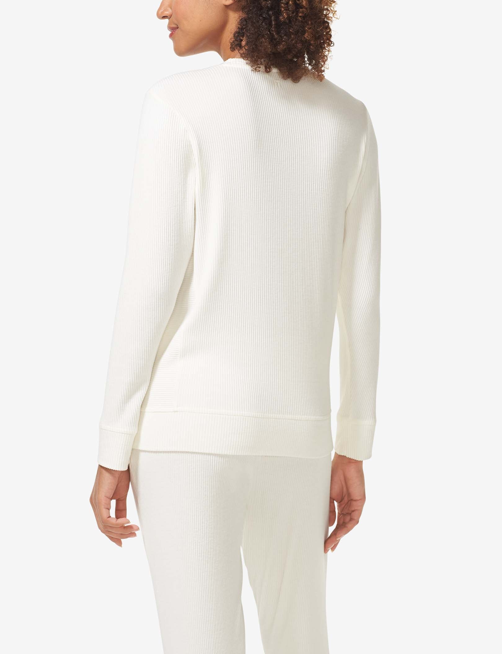 Women's Zen Ribbed Crew Neck Sweatshirt