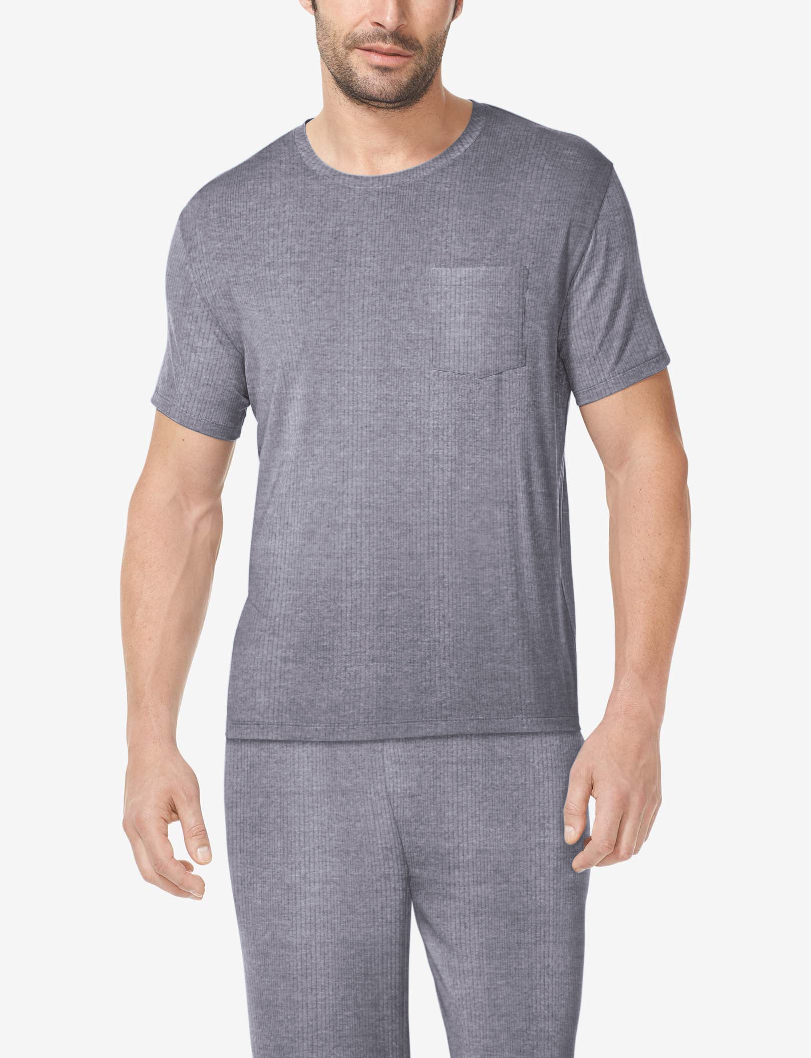 Second Skin Luxe Rib Sleep Pocket Tee