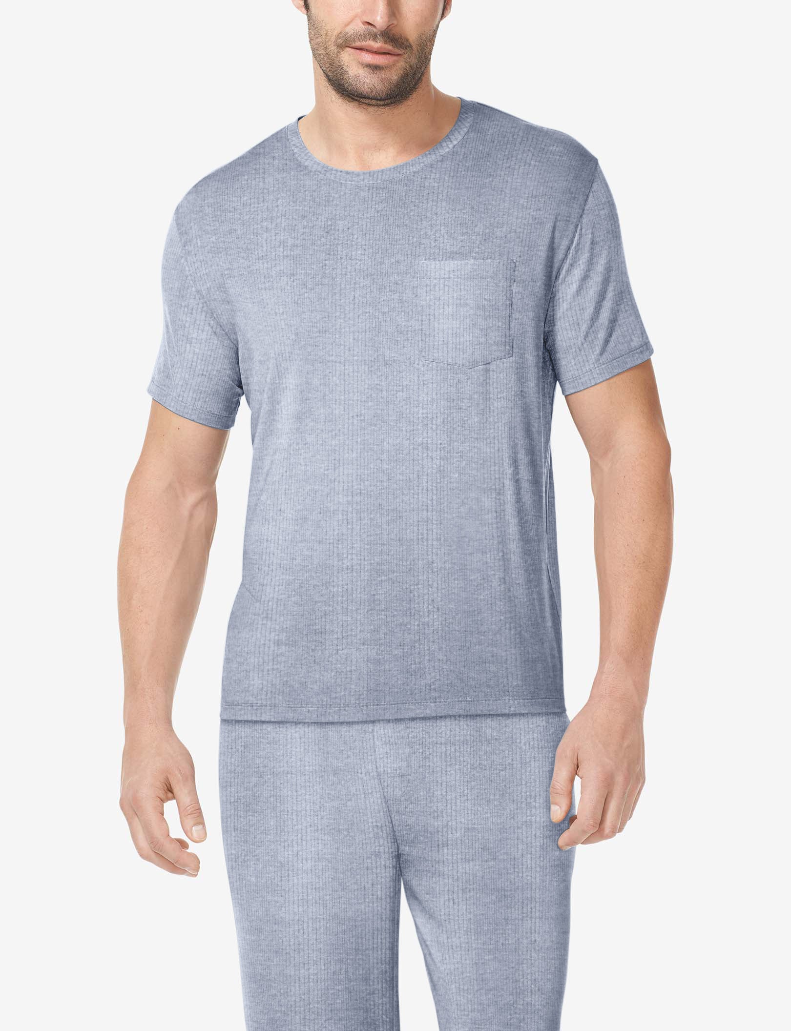 Second Skin Luxe Rib Sleep Pocket Tee