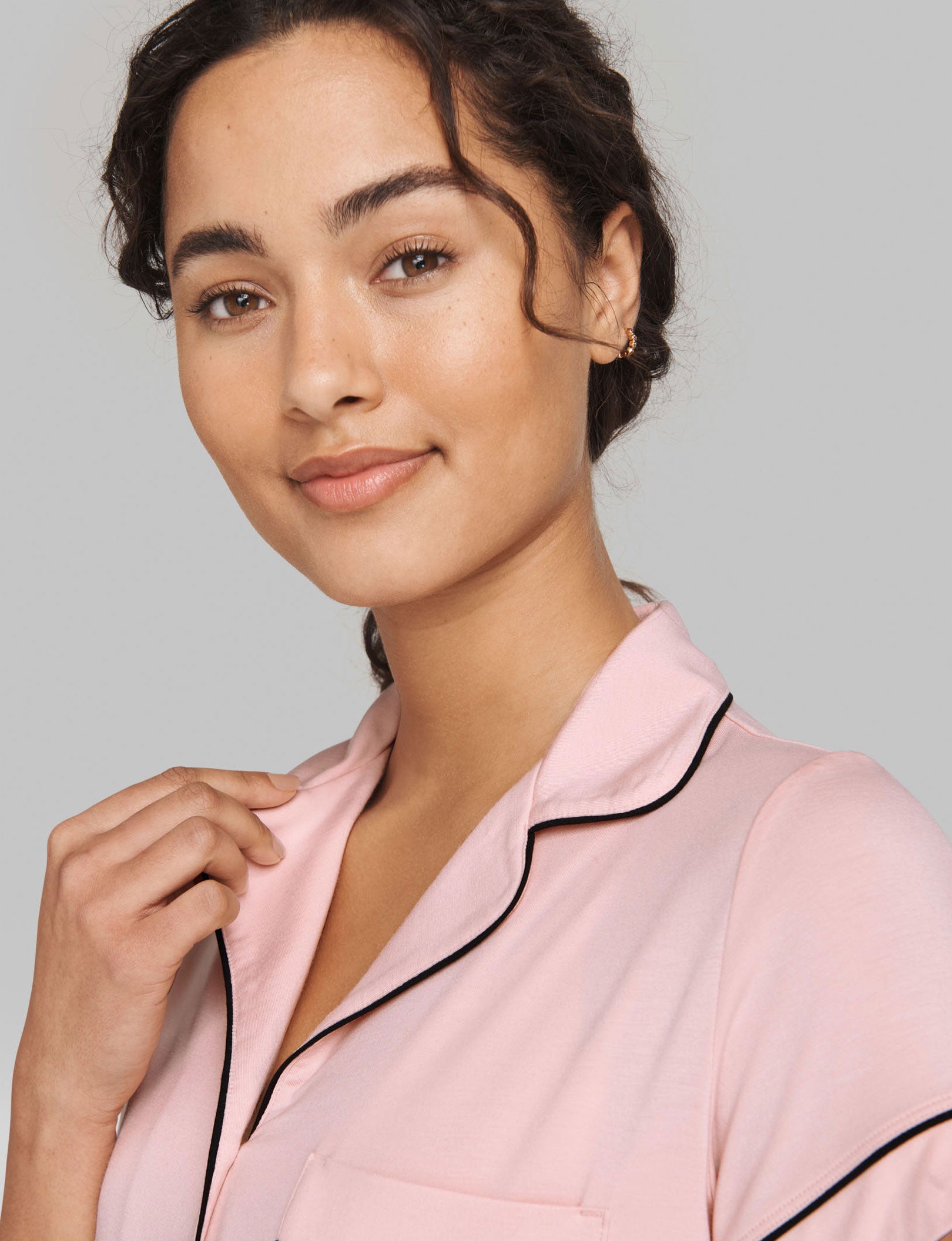 Women's Pajama Short Sleeve Top