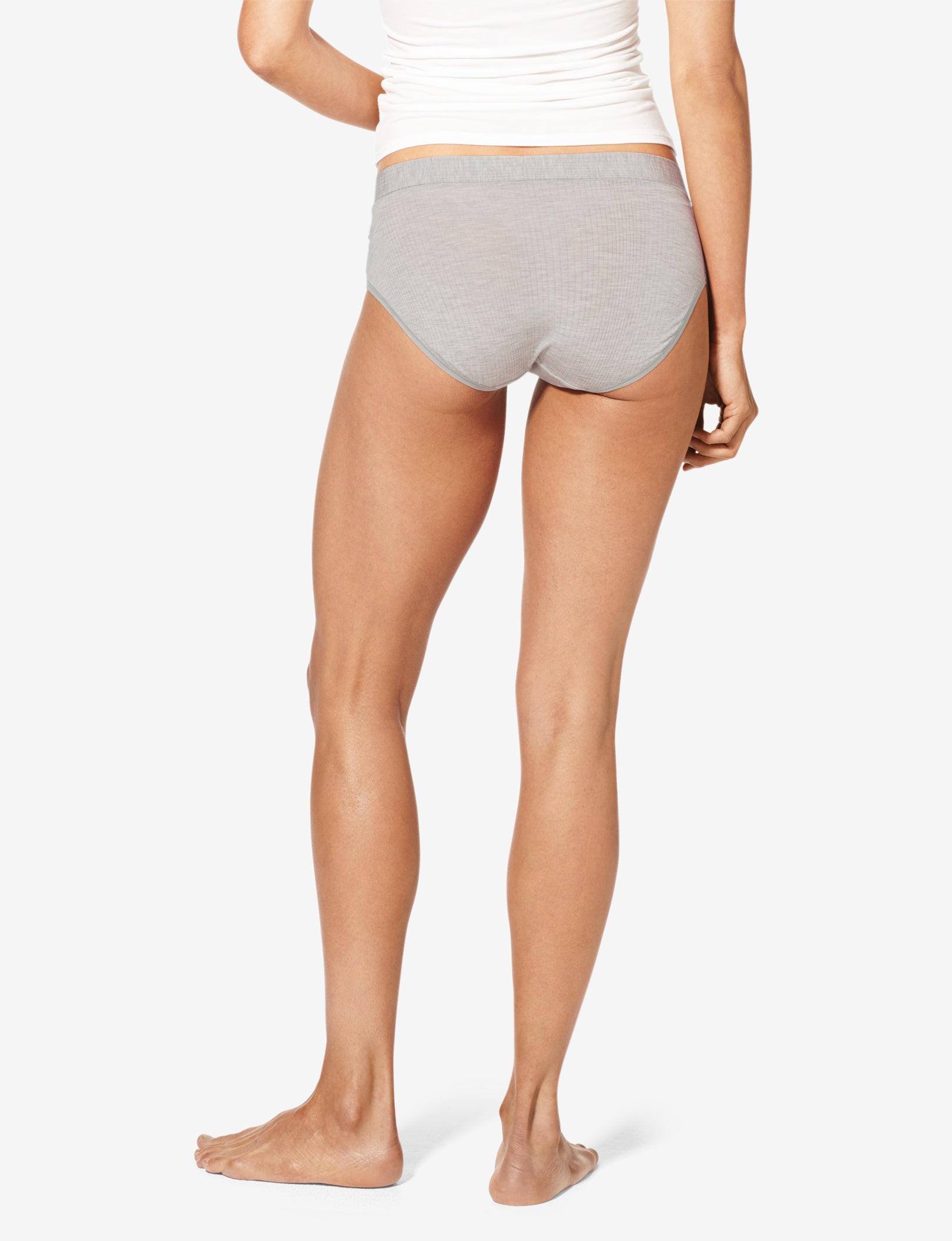 Women's Second Skin Brief, Luxe Rib