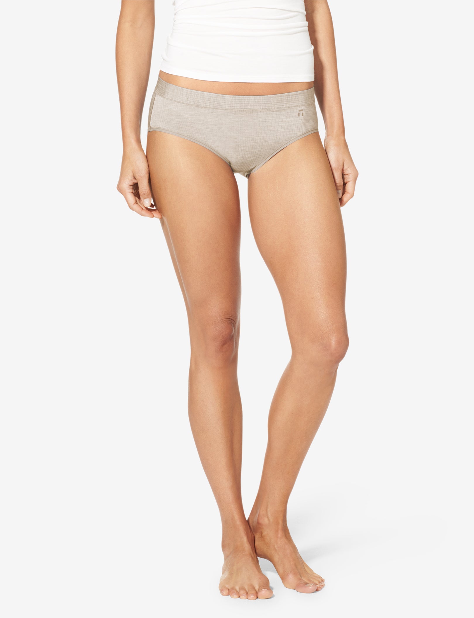Women's Second Skin Brief, Luxe Rib