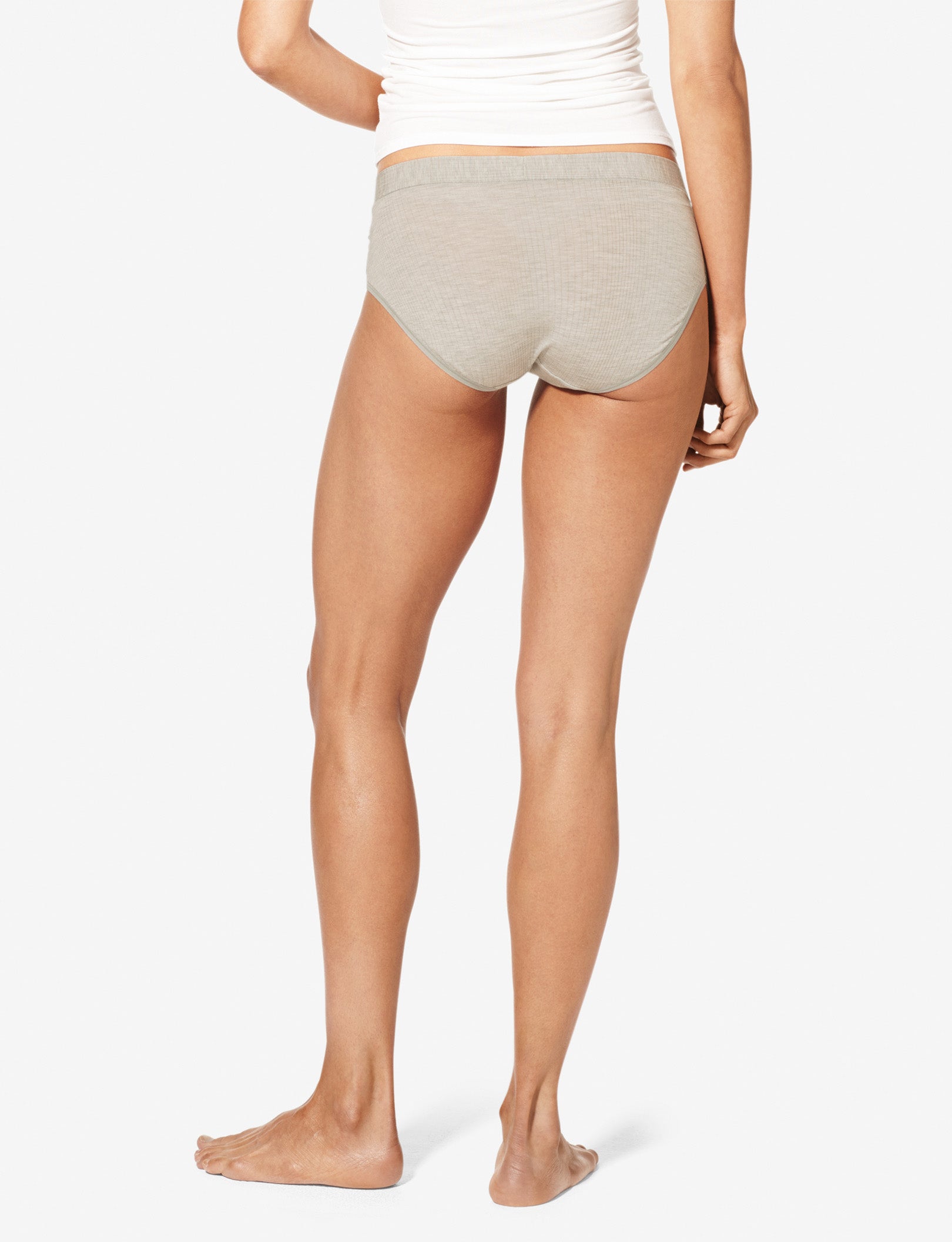 Women's Second Skin Brief, Luxe Rib