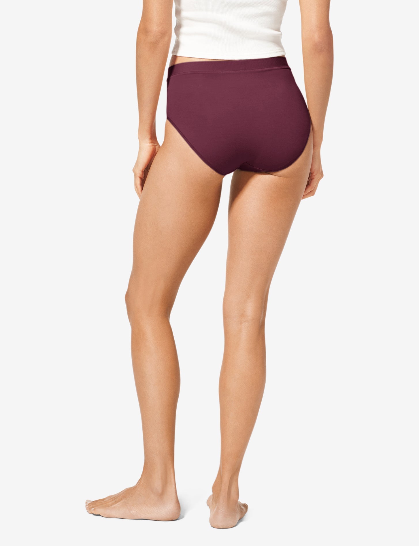 Second Skin Self Waistband High Rise Brief